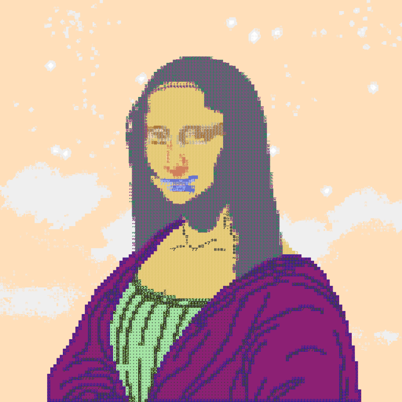 DOS Mona Lisa  #25