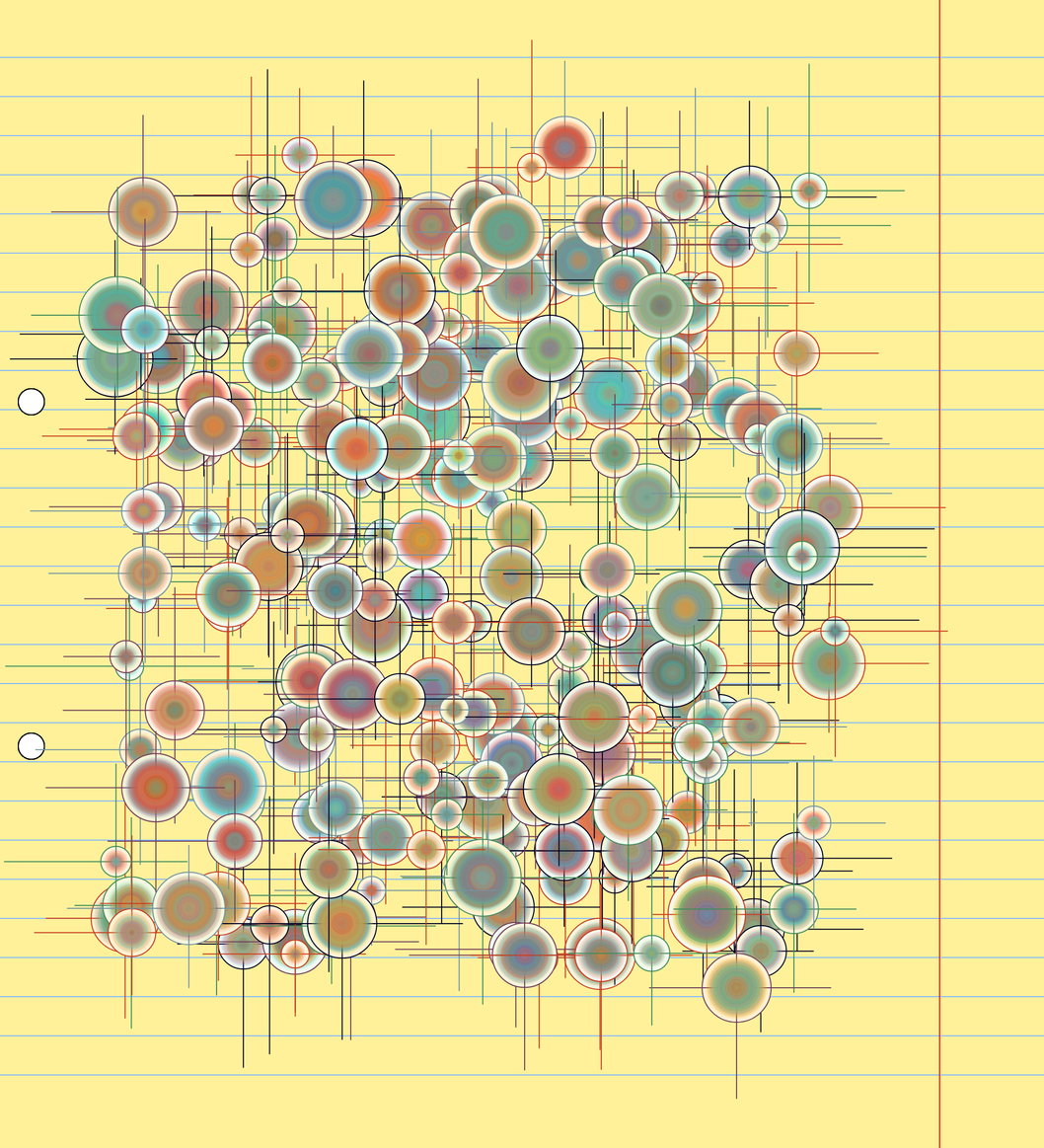 sketchbook page 4: academic ripples #18