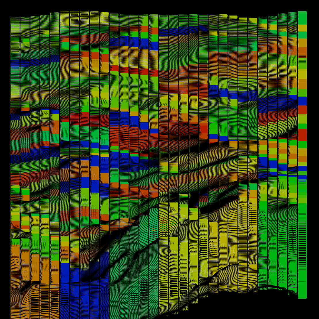 Rainbow mountains #1