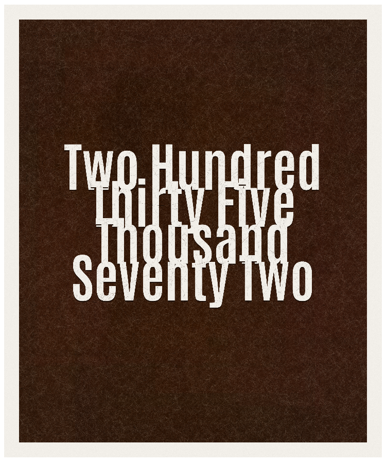 Count #235072