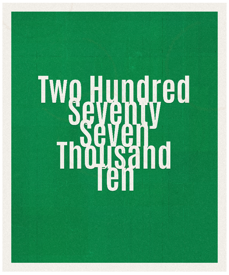 Count #277010