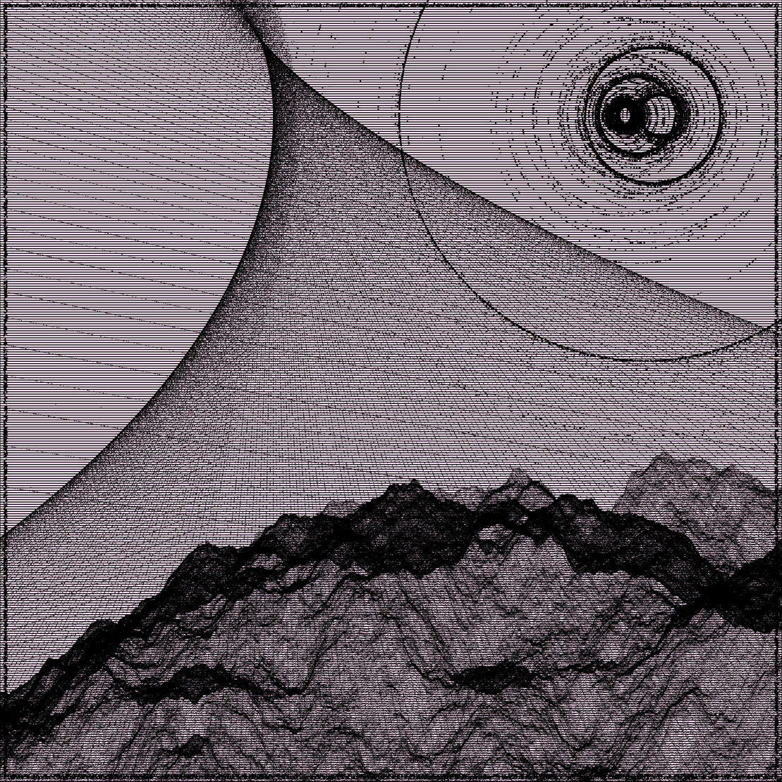 Surreal classic generative landscape #31