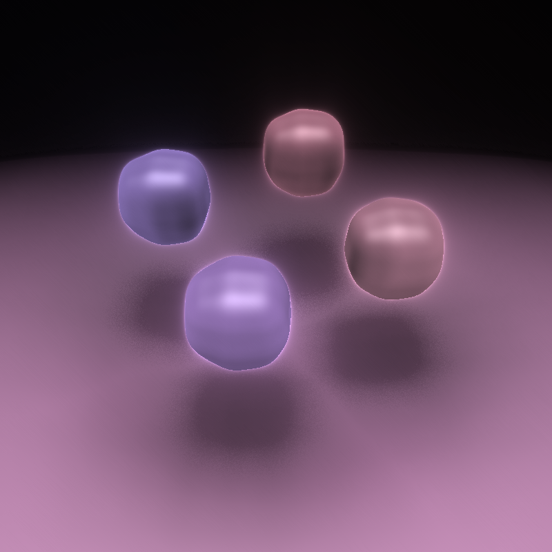 Audioreactive Shiny Spheres #13