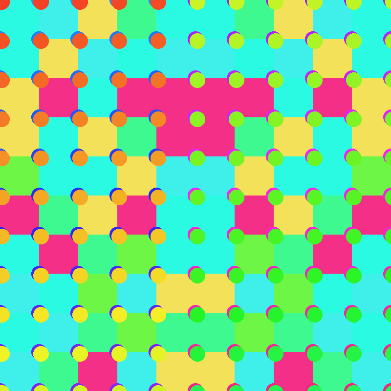 Squares and dots #6