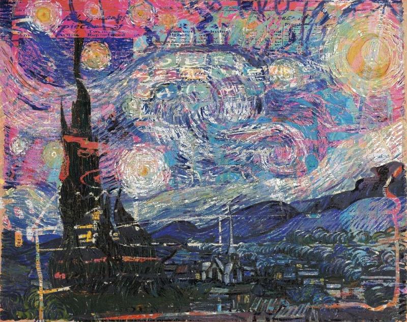 The Starry Night Expressionism #35