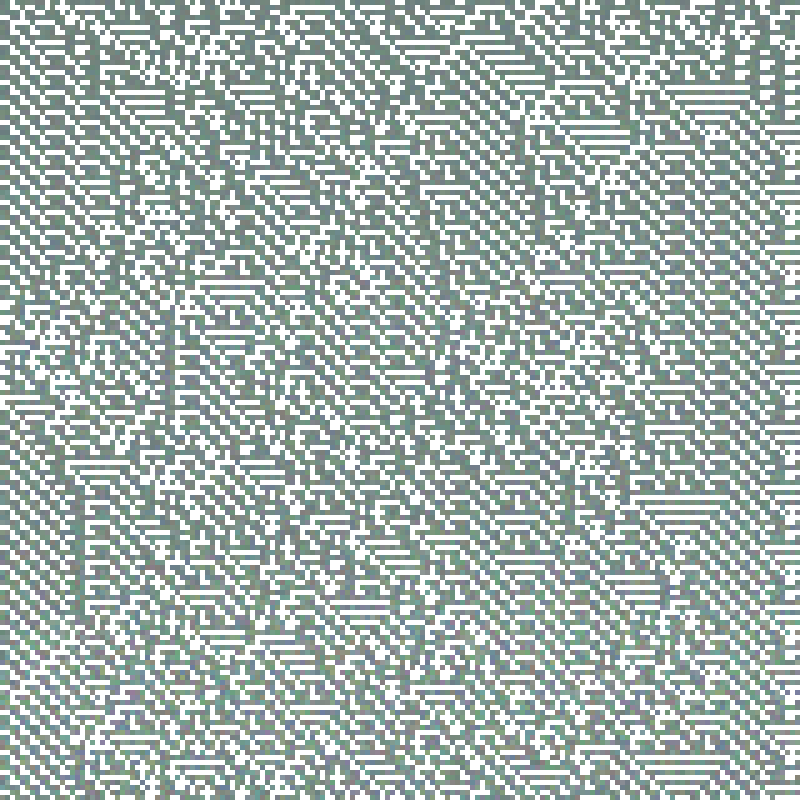 Colored Elementary Cellular Automaton #414