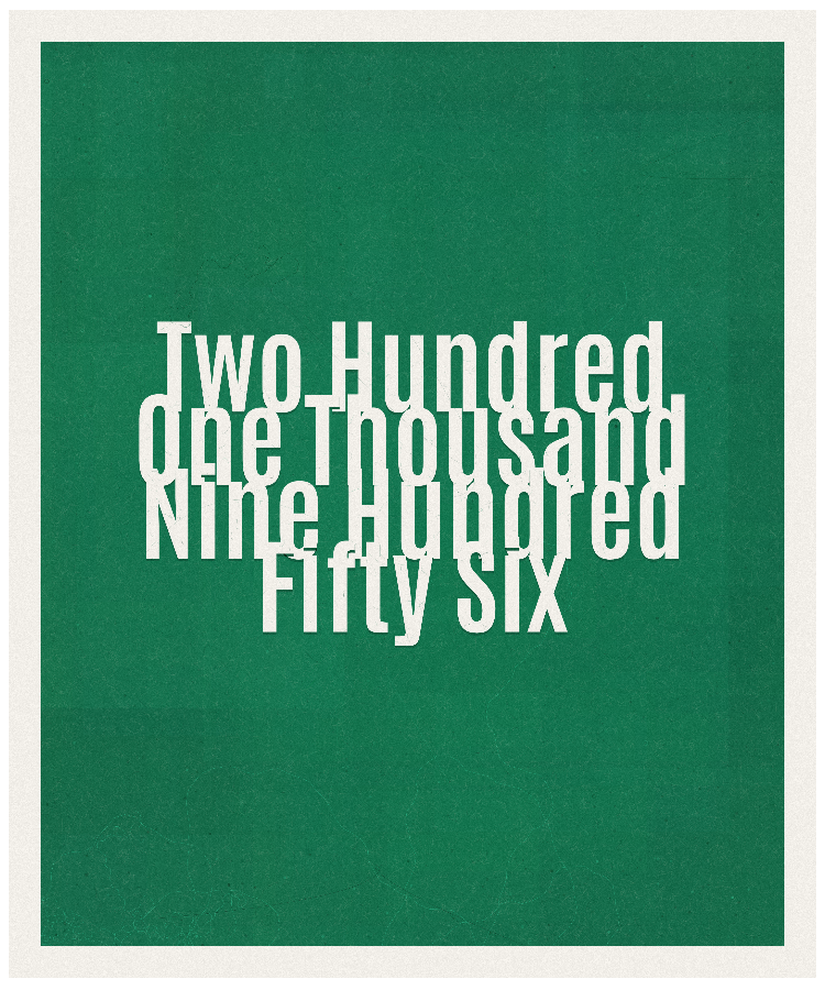 Count #201956