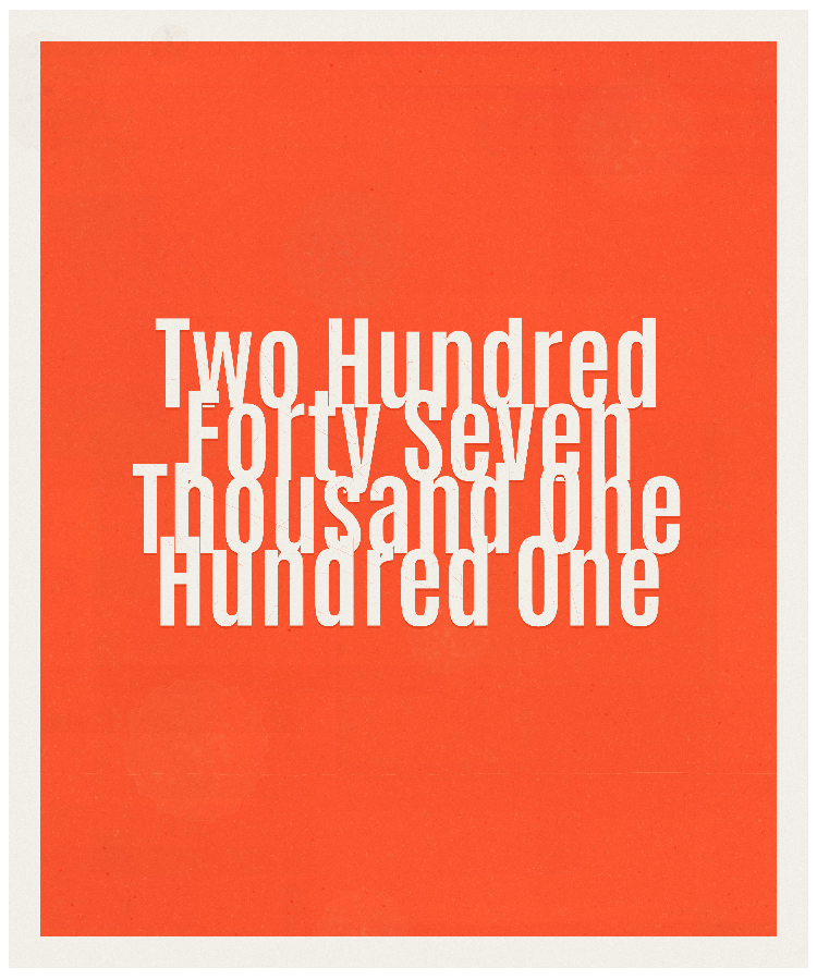 Count #247101