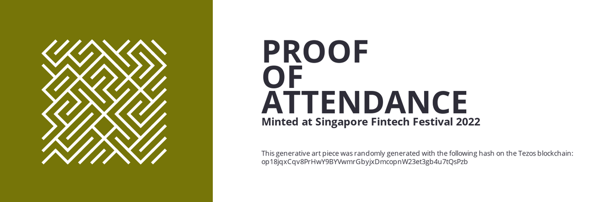 SFF2022 Proof of Attendance Token #958