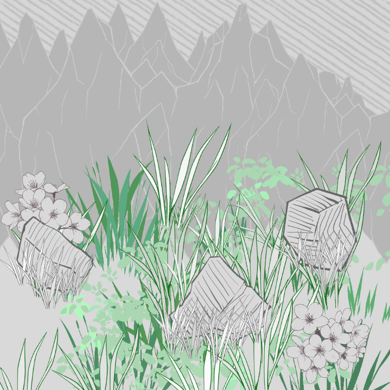 Wild Grass and Rubble #78