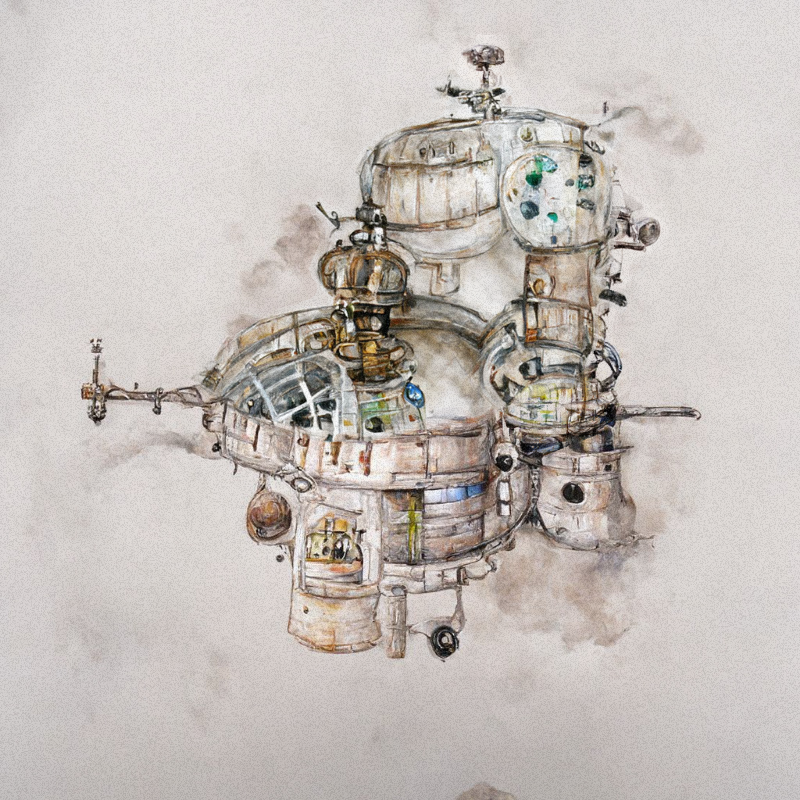 Utopian Space Castles #75