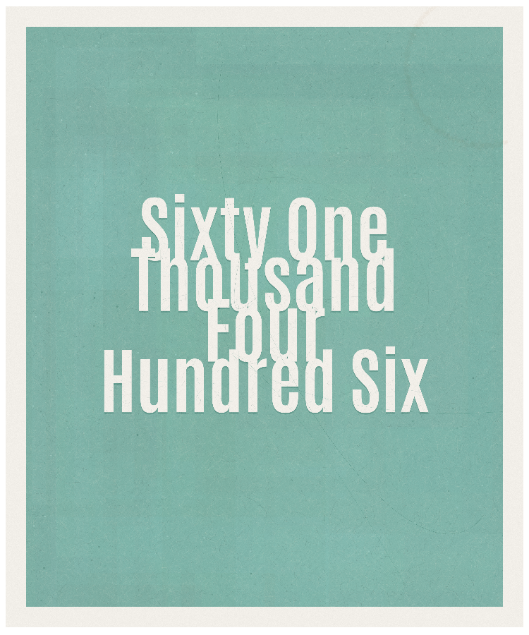 Count #61406