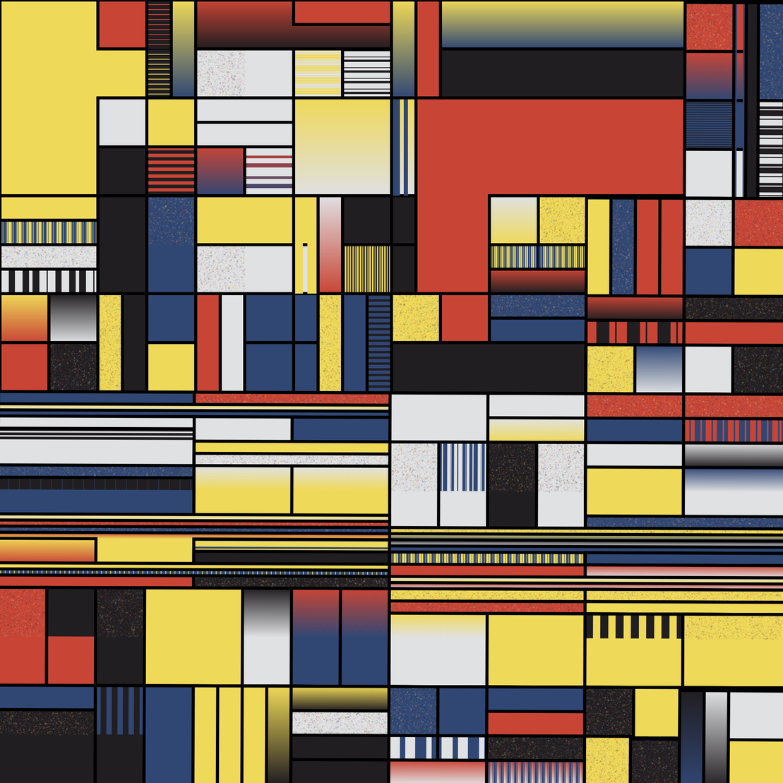 Agricultural Landscapes - Mondrian Edition #15