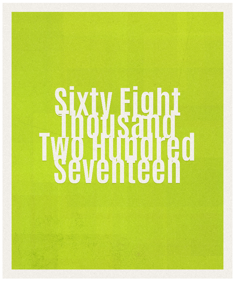 Count #68217