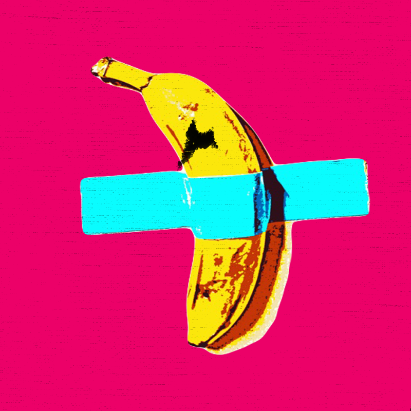 Shot Bananas - Warhol Tribute #9