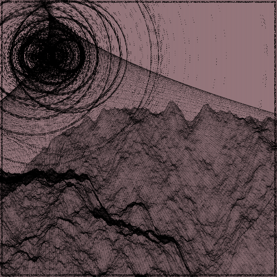 Surreal classic generative landscape #28