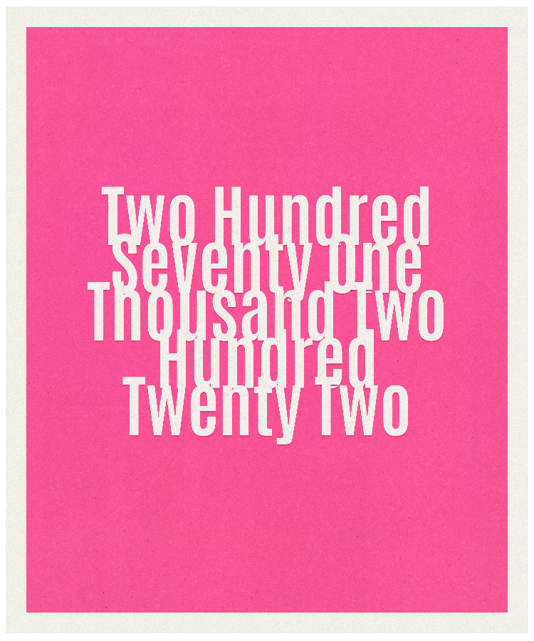 Count #271222
