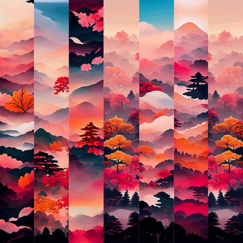 AI Japanese Autumn