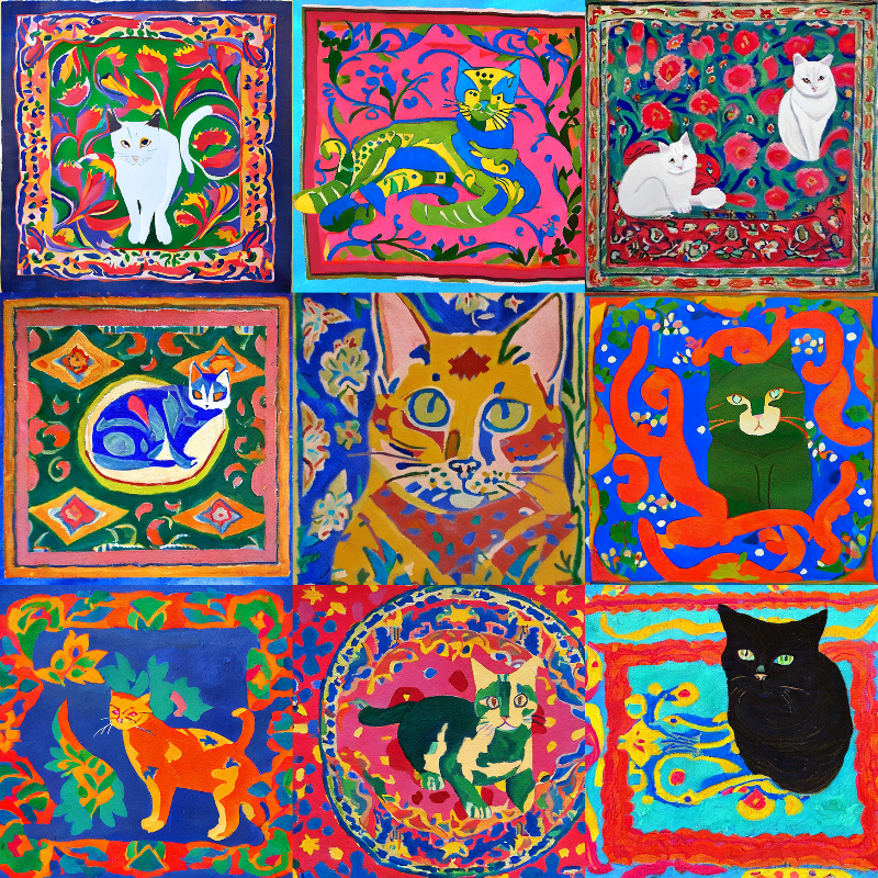 99 Patchworks of 9 Lives #21