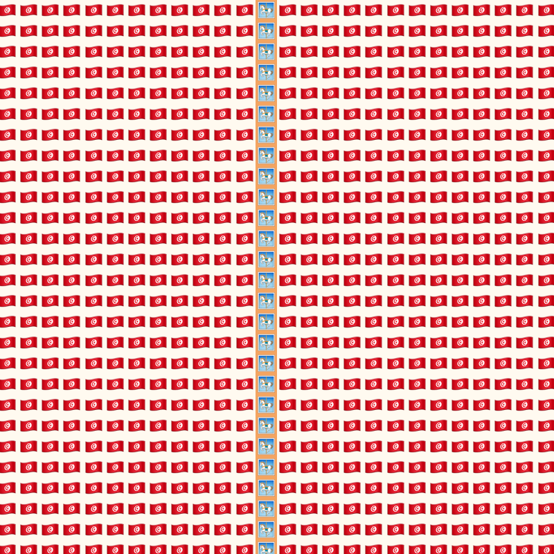 Elementary Cellular Emoji Automata #151