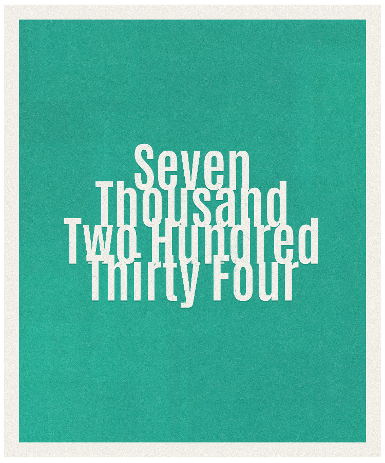 Count #7234