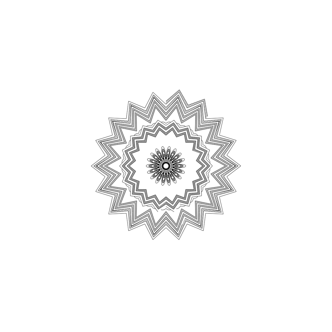 LL21 Mandala #341