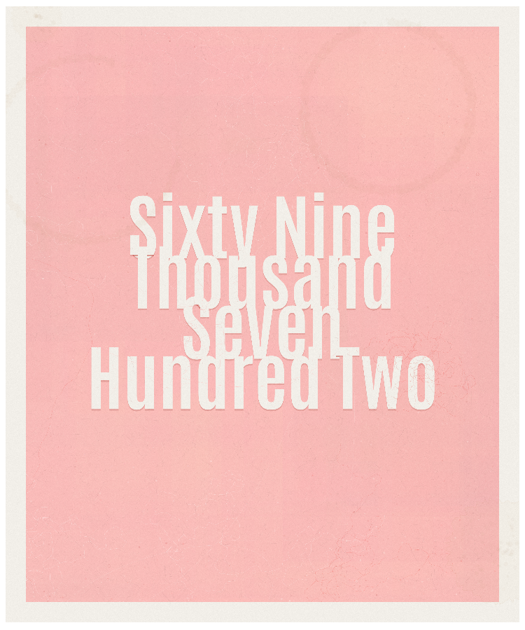 Count #69702