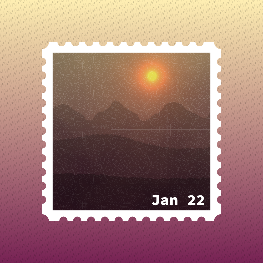 January 2022 stamp #28