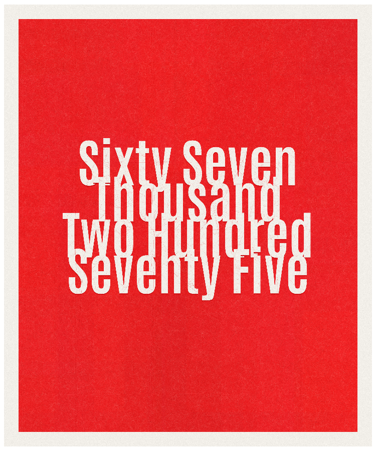 Count #67275