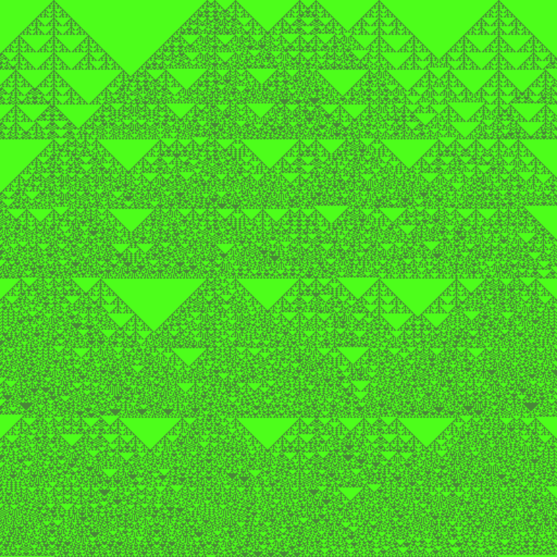 Totalistic Cellular Automata #442