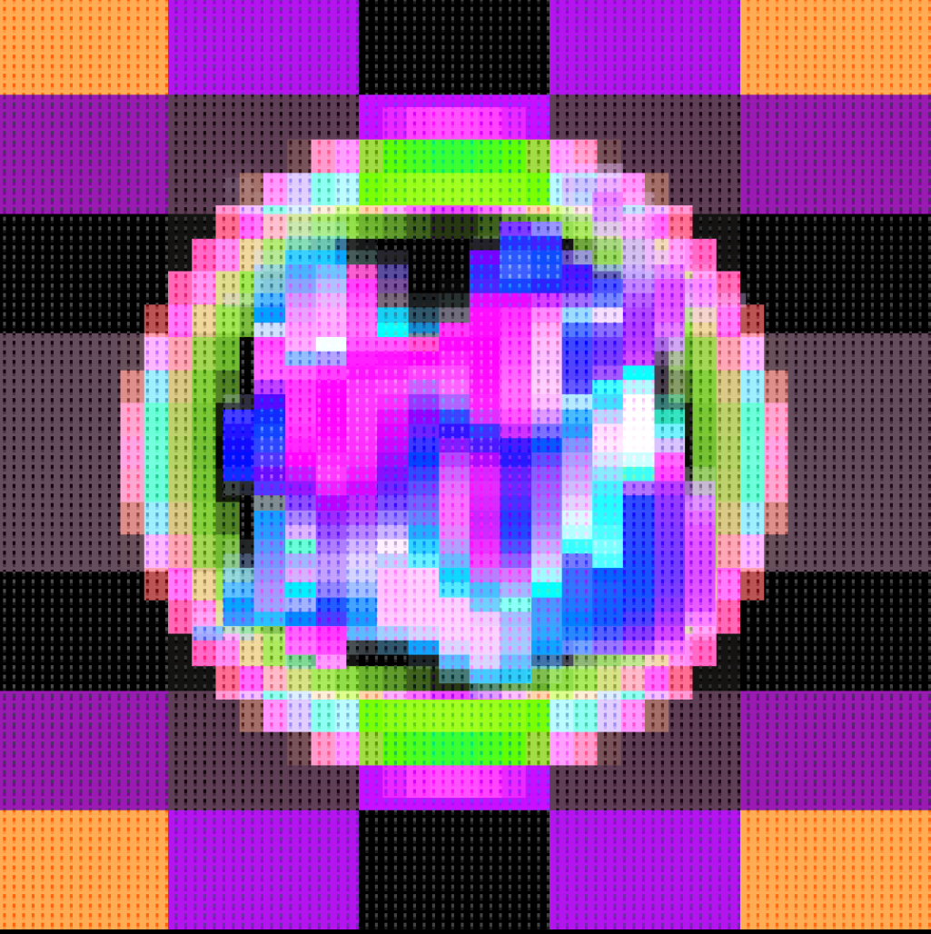 Pixelated Utopian Entity #22