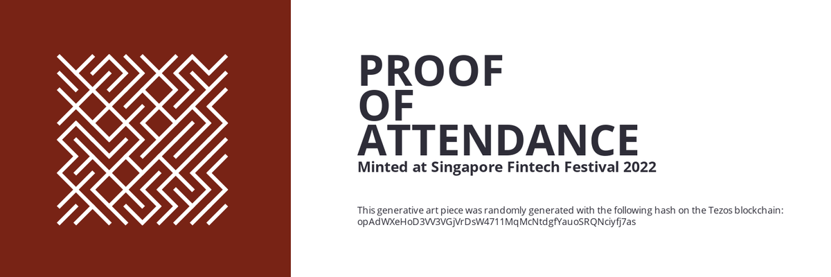 SFF2022 Proof of Attendance Token #748