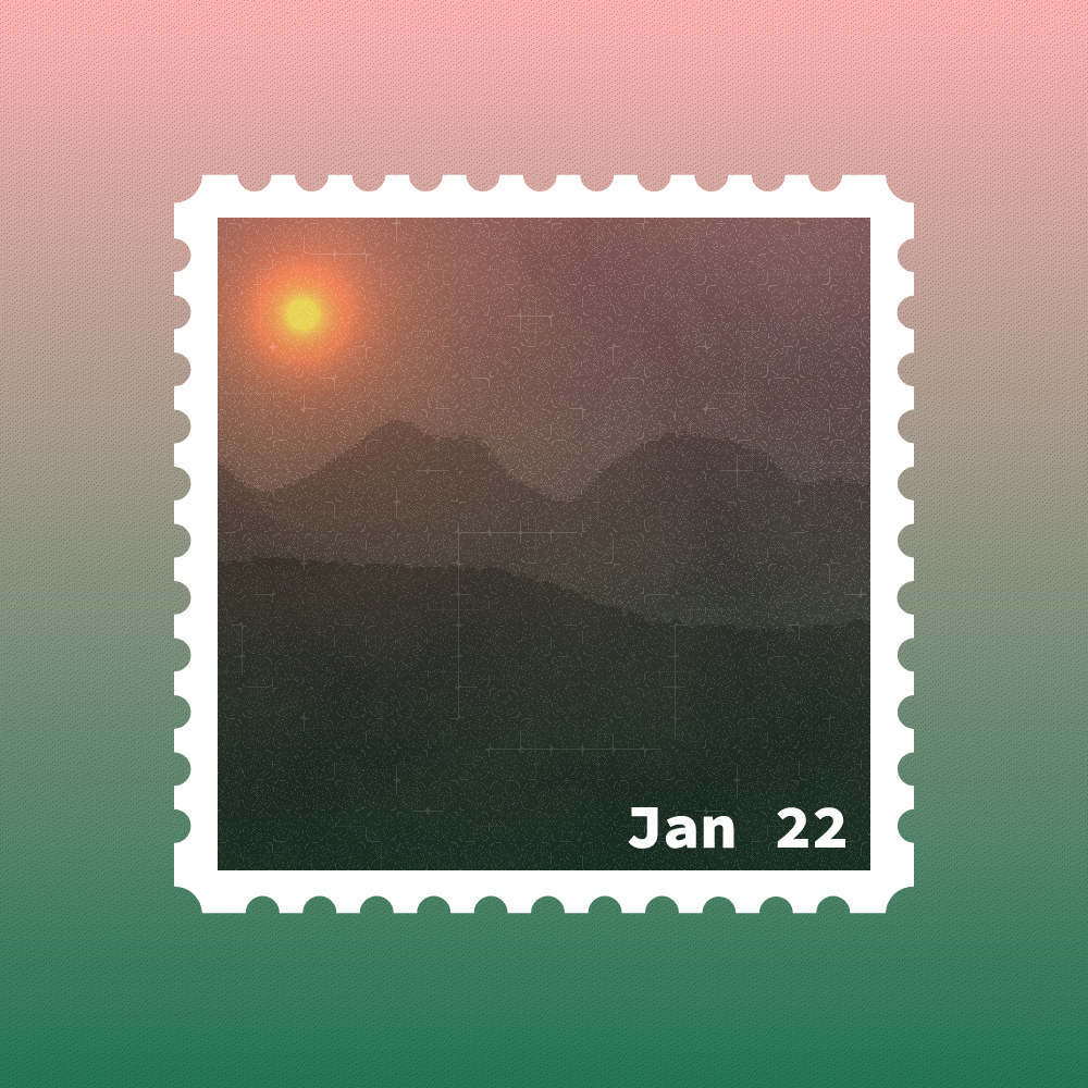 January 2022 stamp #41