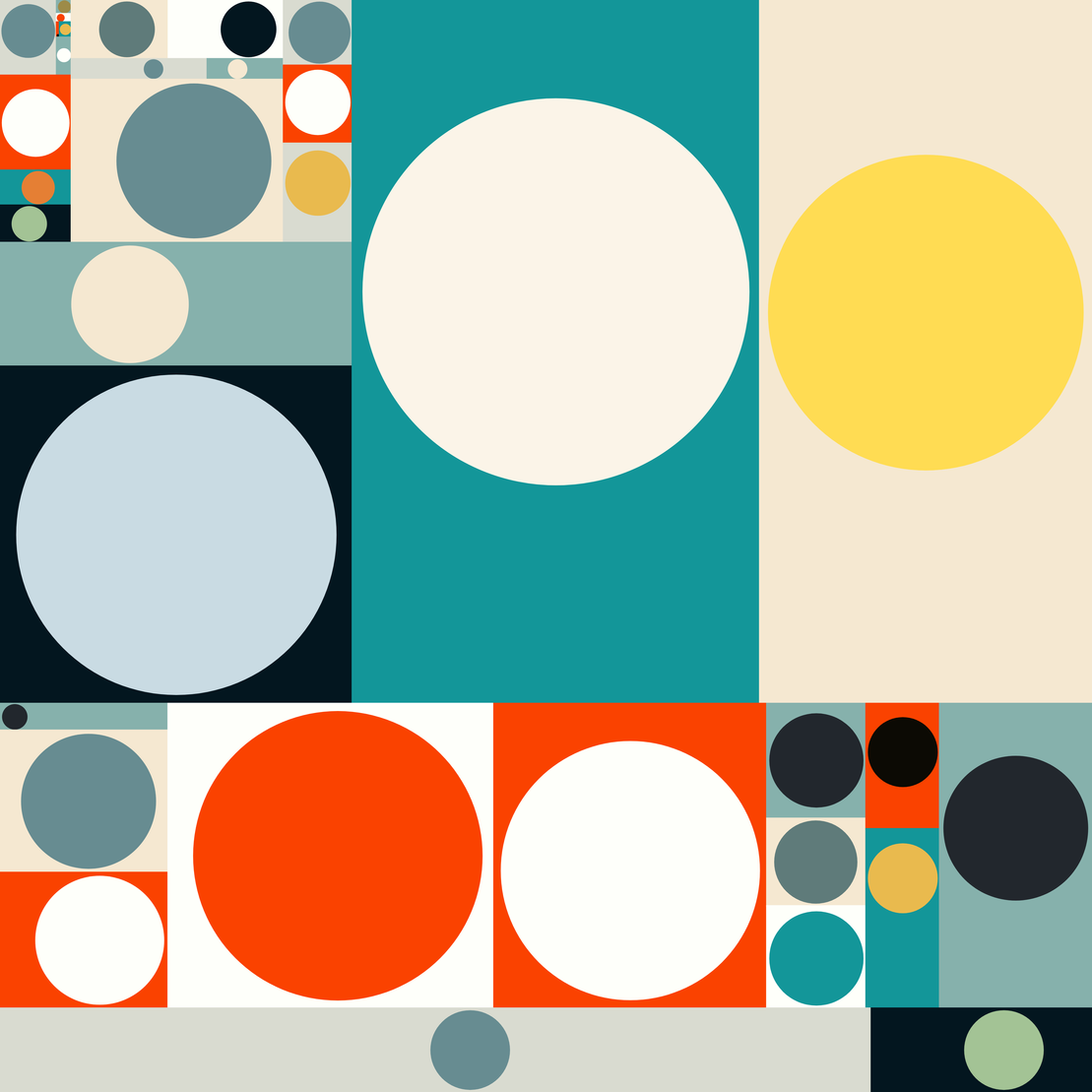 An Increasing Series Of Dots #34