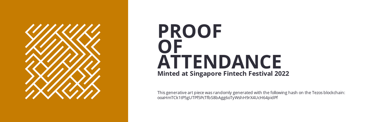 SFF2022 Proof of Attendance Token #532