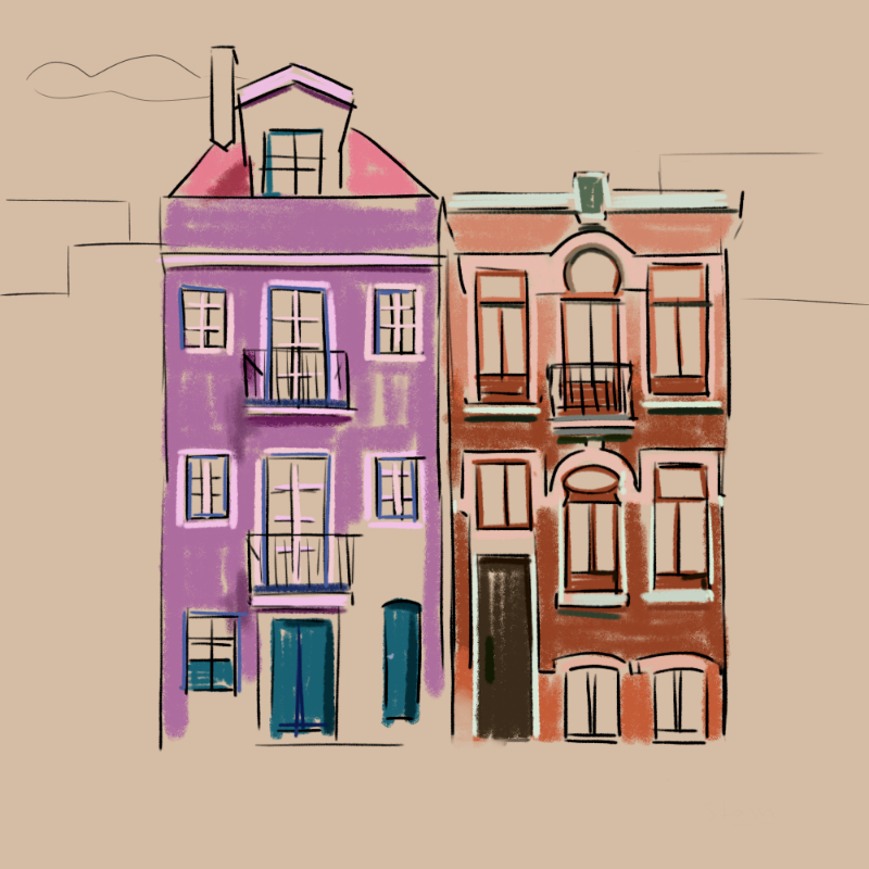 Architectural sketches #54