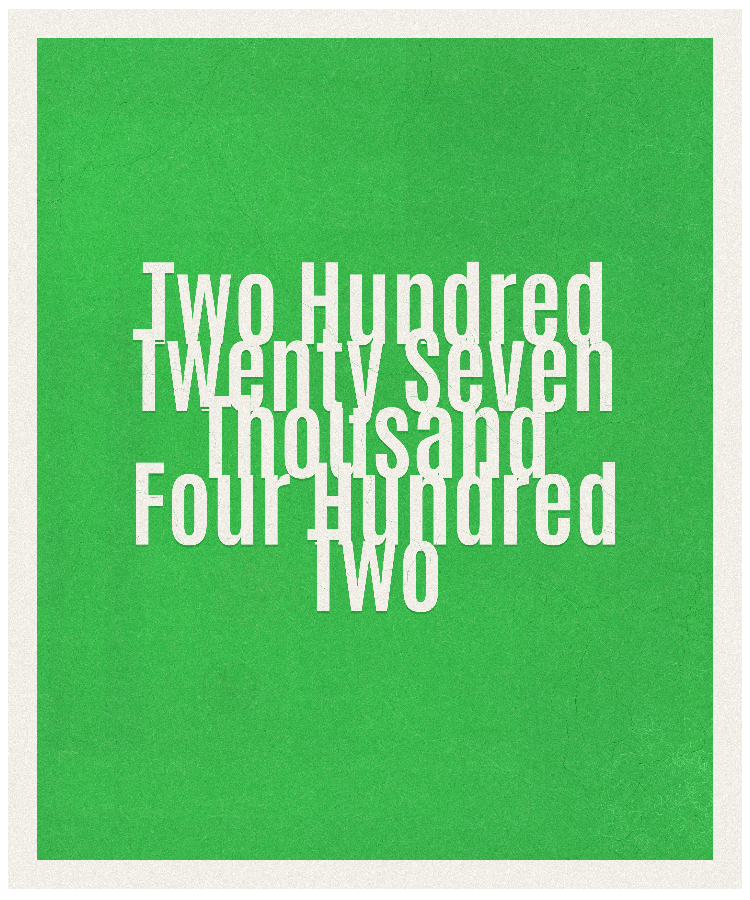 Count #227402
