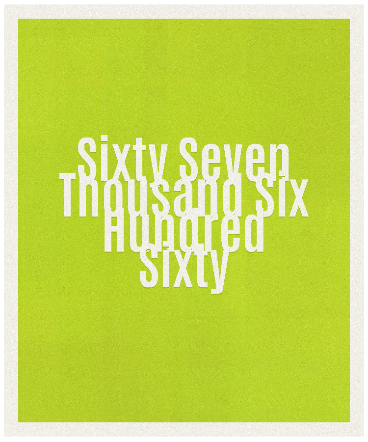 Count #67660