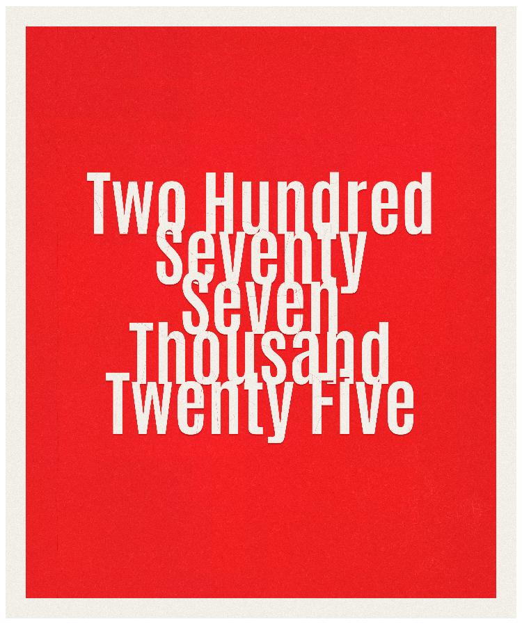 Count #277025
