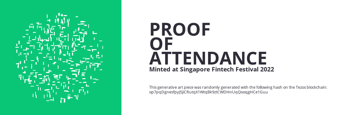 SFF2022 Proof of Attendance Token #195