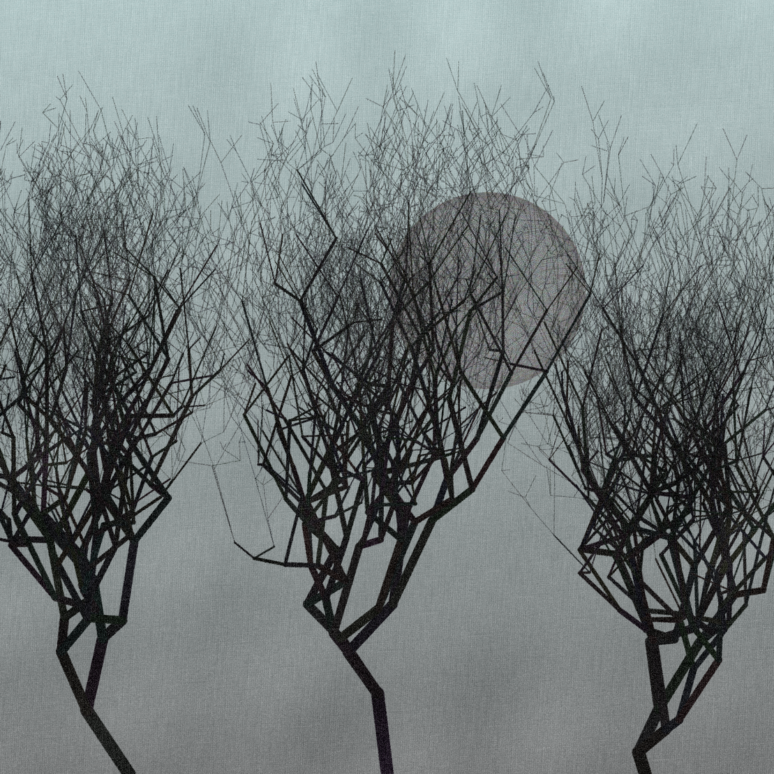 Three dead trees on earth #104