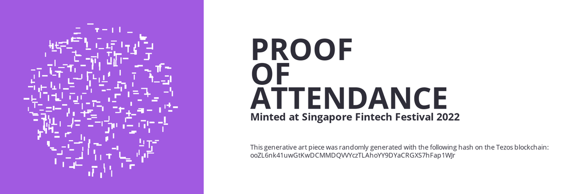 SFF2022 Proof of Attendance Token #837