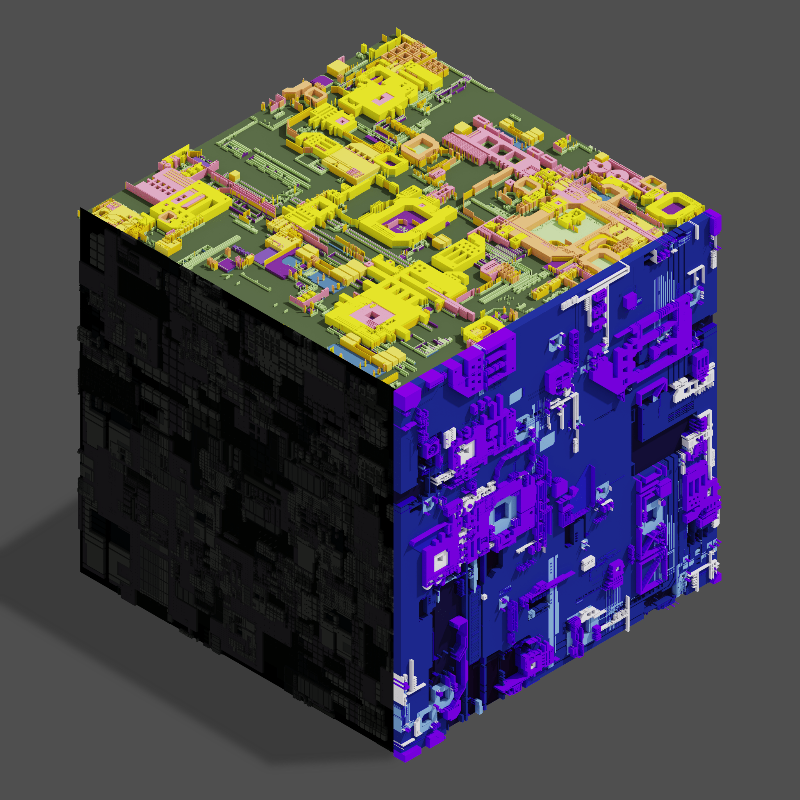 Cube generative #36