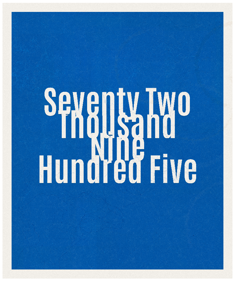 Count #72905