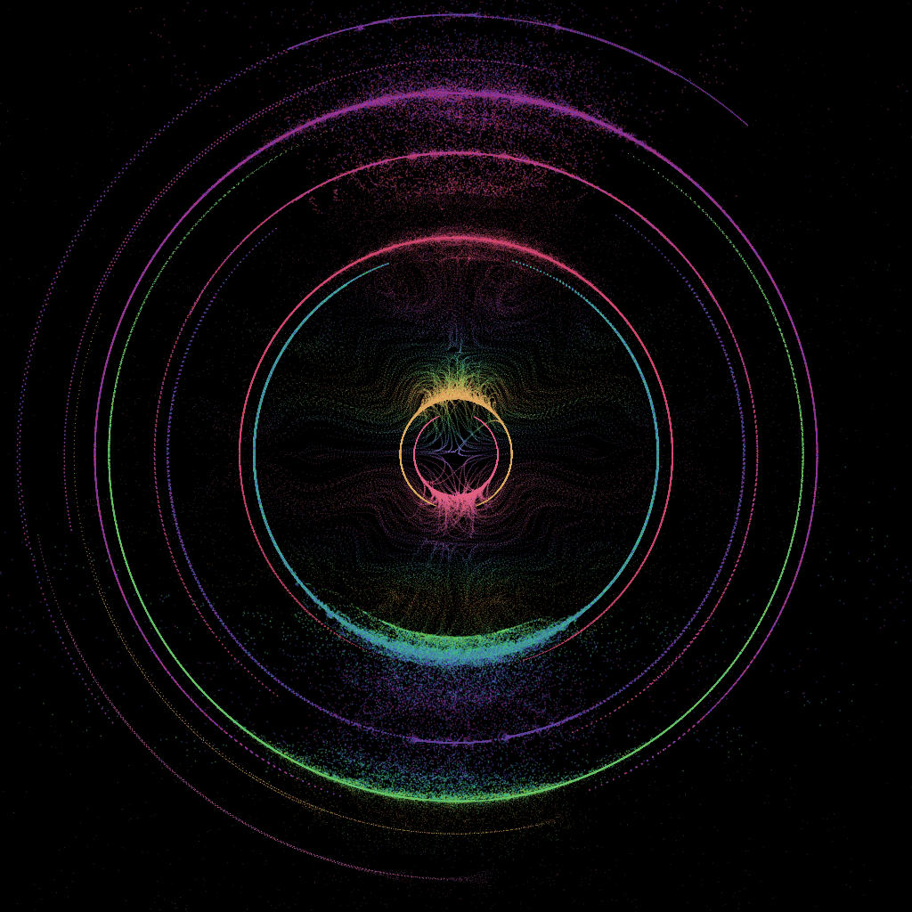 Clouds of Quantum Particles #38