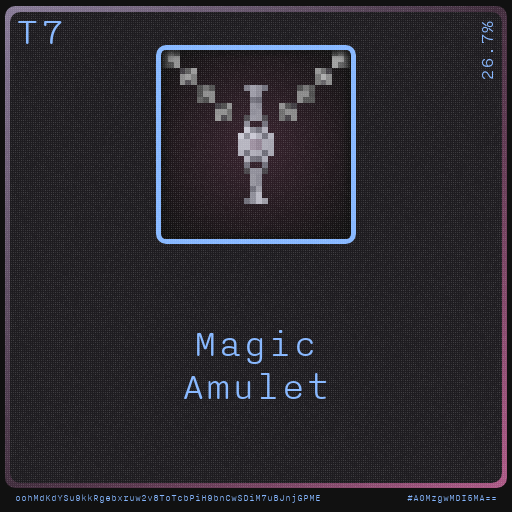 Gear for your quests - Amulet #44