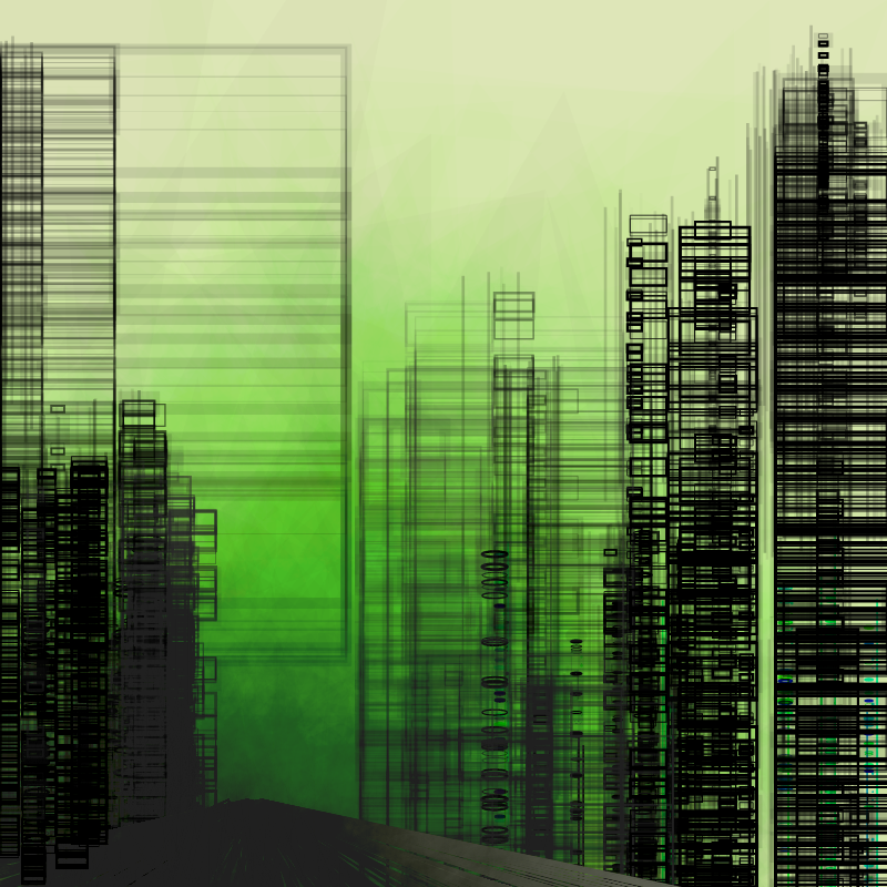 Contemporary building sketches #104