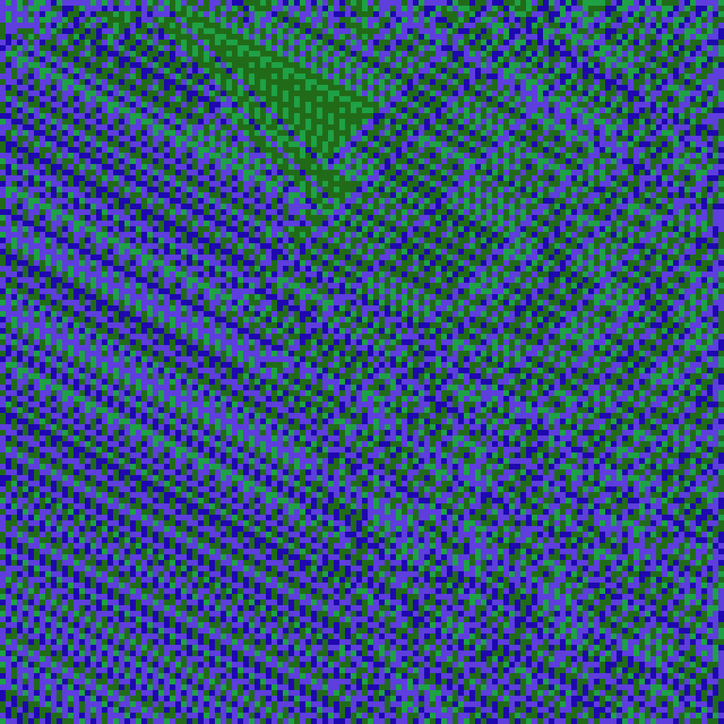 Blending Neighbors Cellular Automata #6