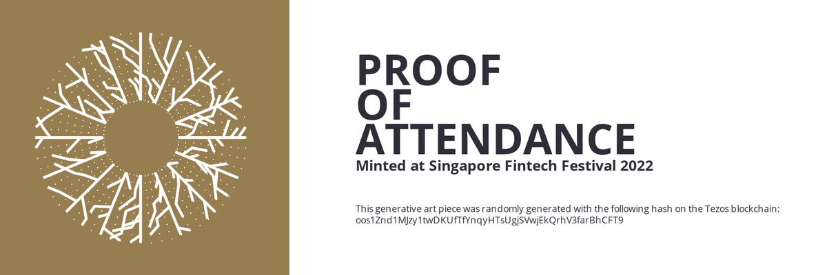 SFF2022 Proof of Attendance Token #724