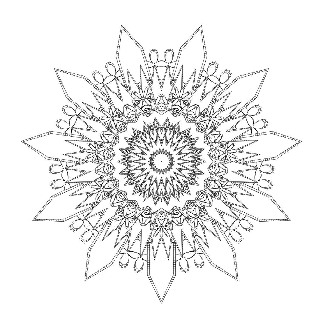 LL21 Mandala #206